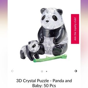 ‼️5 for $13‼️ 3D panda puzzle